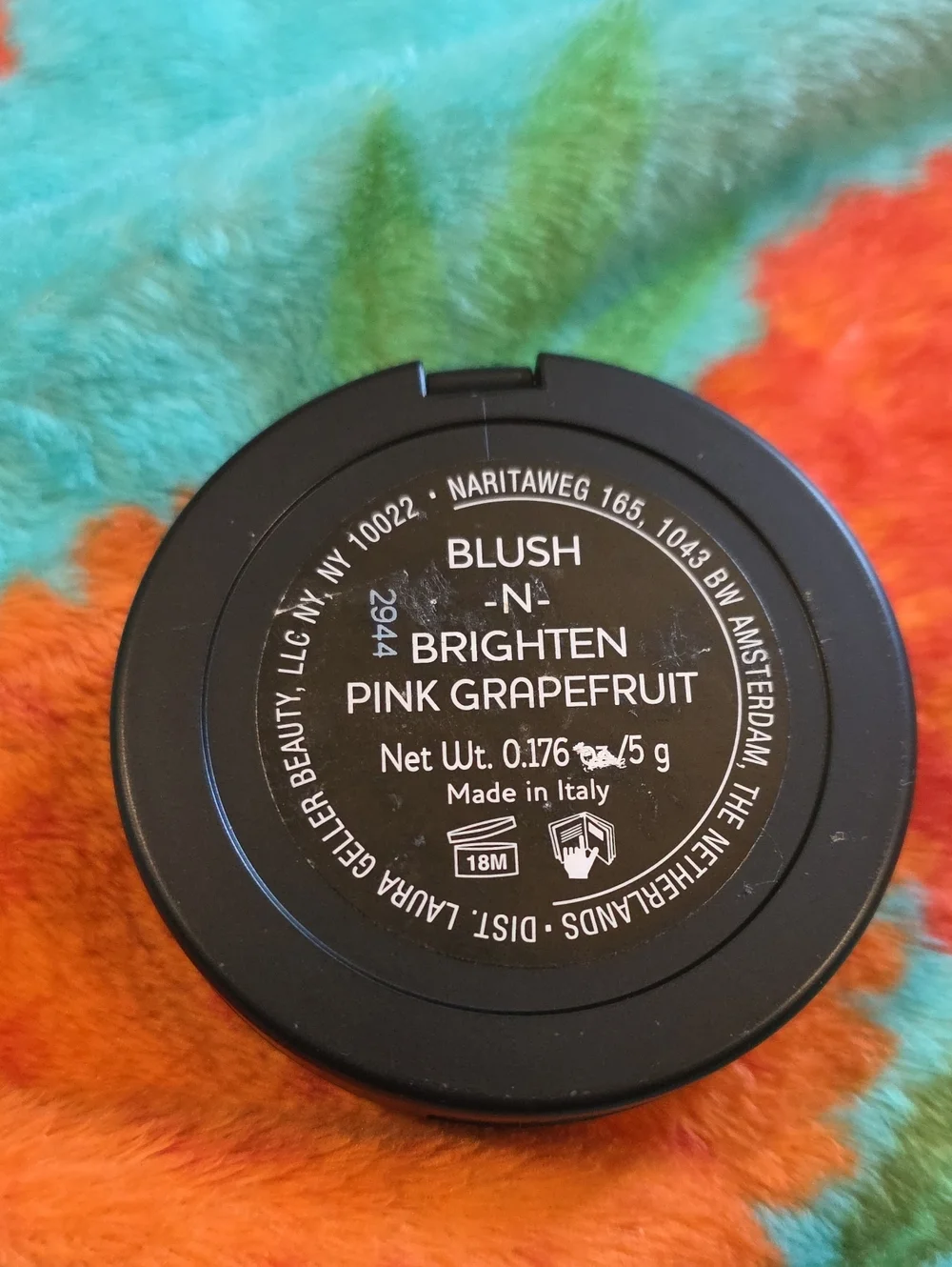Laura Geller Pink Grapefruit Baked Blush N Brighten
